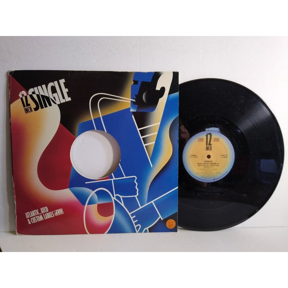Merge feat. Debbie A. - Let's Have Some Fun 12" Single 1986 Atlantic Funk Soul